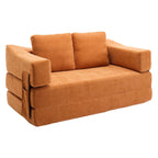 Canapé-lit convertible rembourré 70,87, fauteuil convertible, canapé de sol confortable pour salon, chambre, tissu chenille