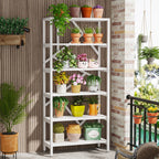 Étagère à livres industrielle de 71 pouces, bibliothèque en bois rustique brun à 6 niveaux, étagères ouvertes.