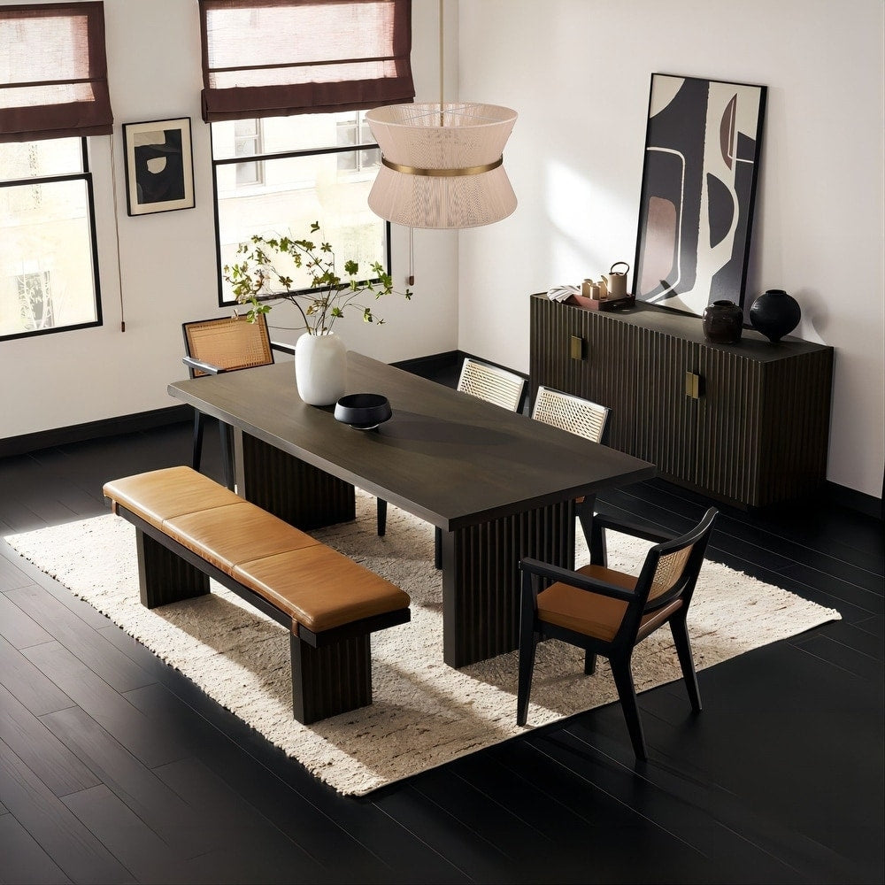 Grand lustre à tambour bohème moderne à 8 lumières, 60 cm (24 pouces), en tissu, en forme de sablier, tissé à la main, en or/noir, pour salle à manger/salon.