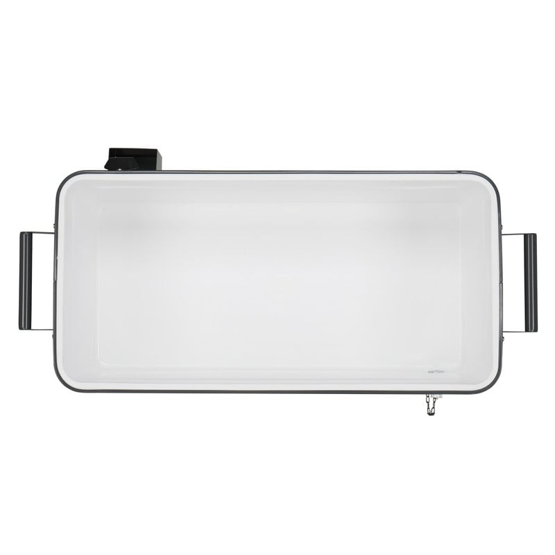 Réfrigérateur à spray en fonte de 80QT avec étagère