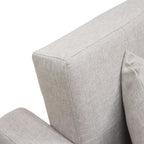 Canapé-lit réversible de 208 cm de large avec méridienne