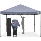 ABCCANOPY Tente de parasol pliable facile à installer, durable, pour extérieur.