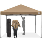 ABCCANOPY Tente de parasol pliable facile à installer, durable, pour extérieur.