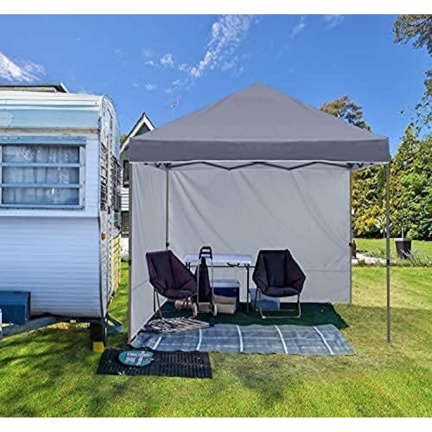 ABCCANOPY Tente de parasol pliable facile à installer, durable, pour extérieur.