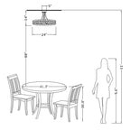 Suspension semi-encastrée Elvira à 8 lumières en forme de roue de charrette avec cristaux
