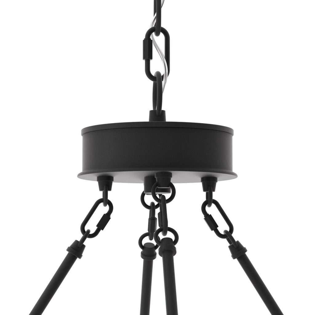Suspension Acroma à 12 lumières, style ferme, en forme de roue de charrette de 40 pouces, avec certification UL - 40'' de diamètre x 138'' de hauteur