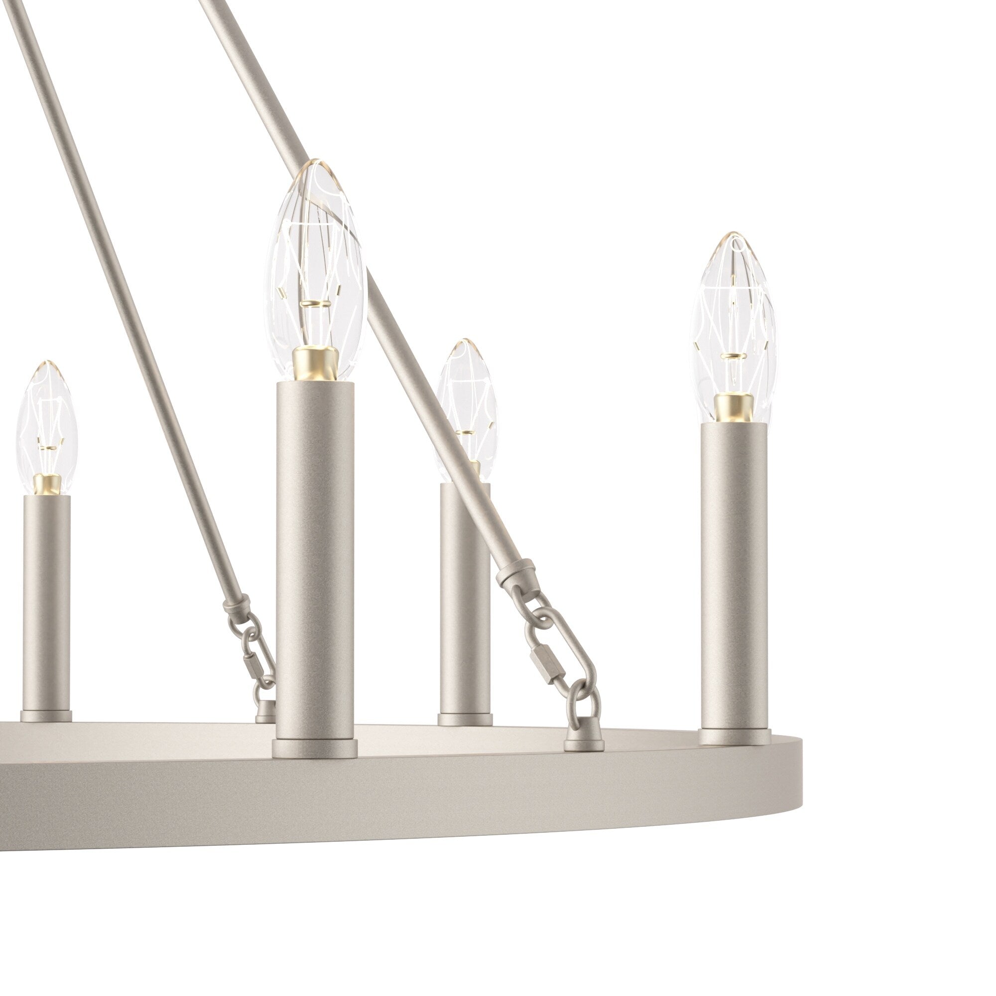 Suspension Acroma à 12 lumières, style ferme, en forme de roue de charrette de 40 pouces, avec certification UL - 40'' de diamètre x 138'' de hauteur