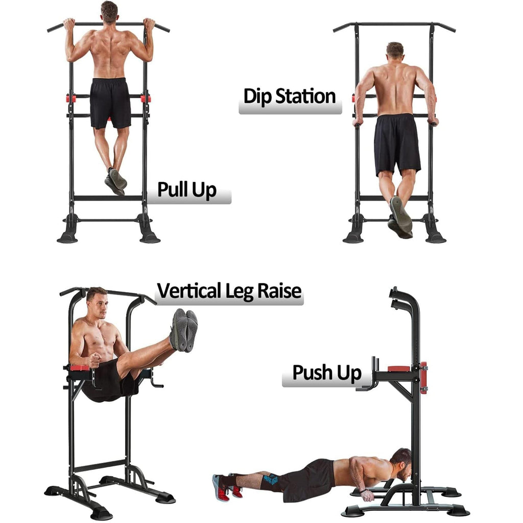 Tour de musculation multifonctionnelle Ainfox Power Tower pour entraînement à domicile