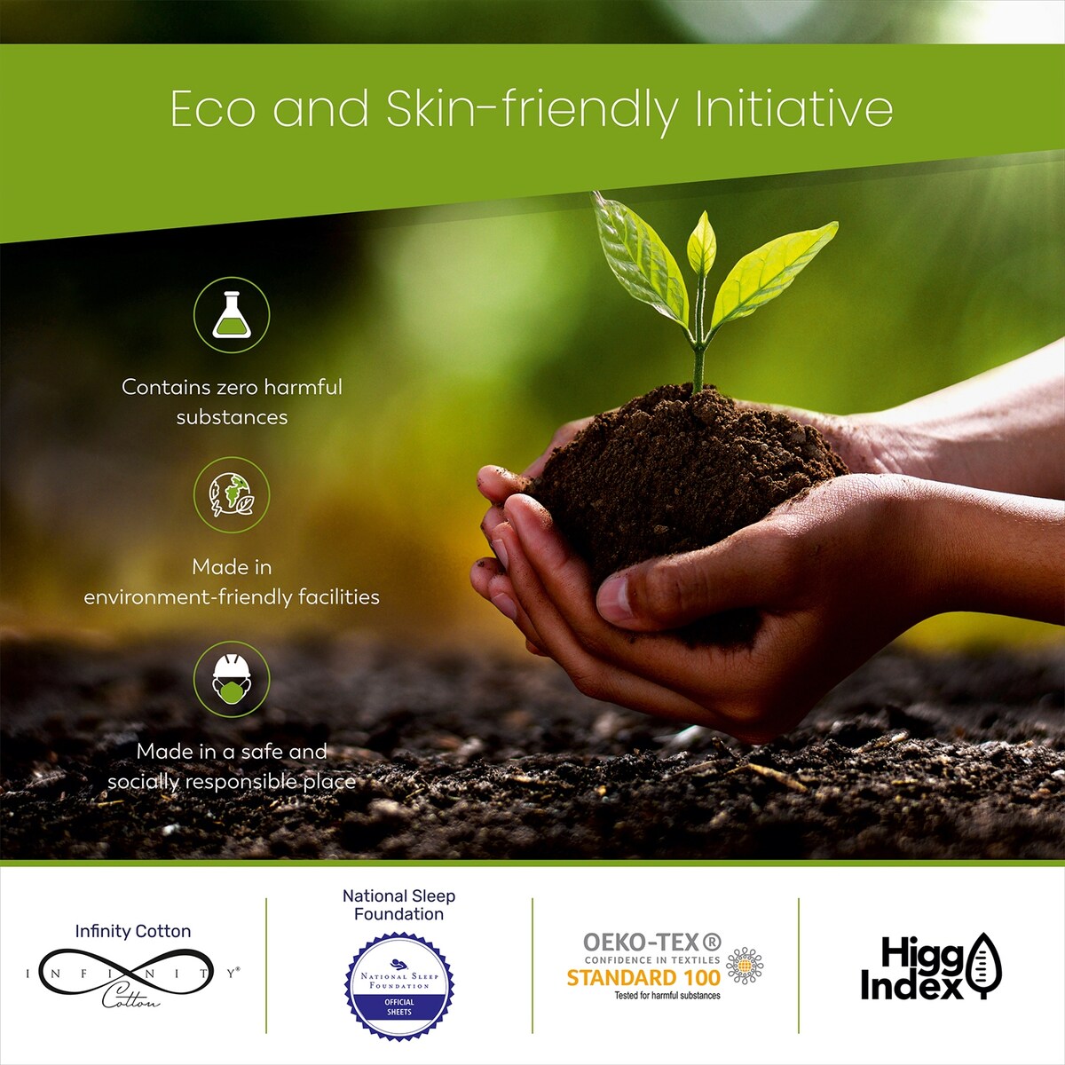 Jeu de draps en coton égyptien de luxe Aireolux, ultra-doux et soyeux, 1000 fils.