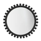 Miroir rond en bois Orion d'Alden Décor, naturel
