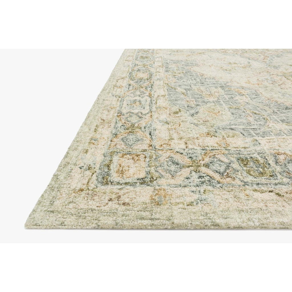 Tapis en laine à motifs mosaïques traditionnels, tissé à la main, de la marque Alexander Home