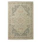 Tapis en laine à motifs mosaïques traditionnels, tissé à la main, de la marque Alexander Home