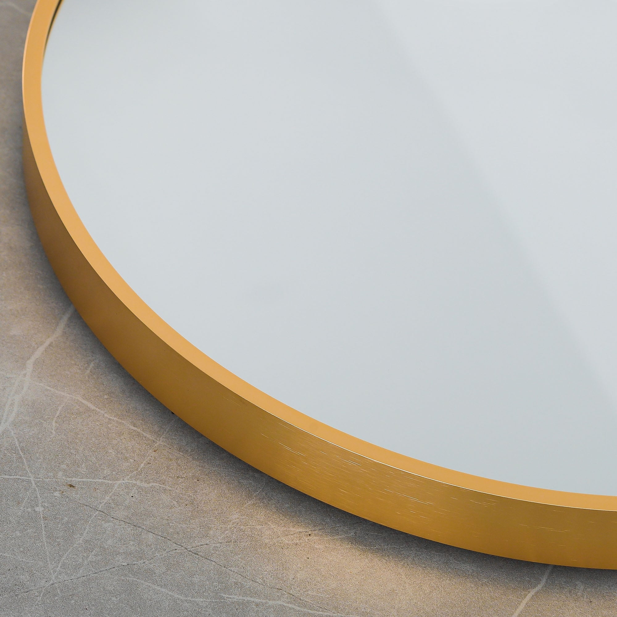 Dovelina Miroir mural à poser, miroir de sol, miroir en arc de cercle, miroir pleine longueur