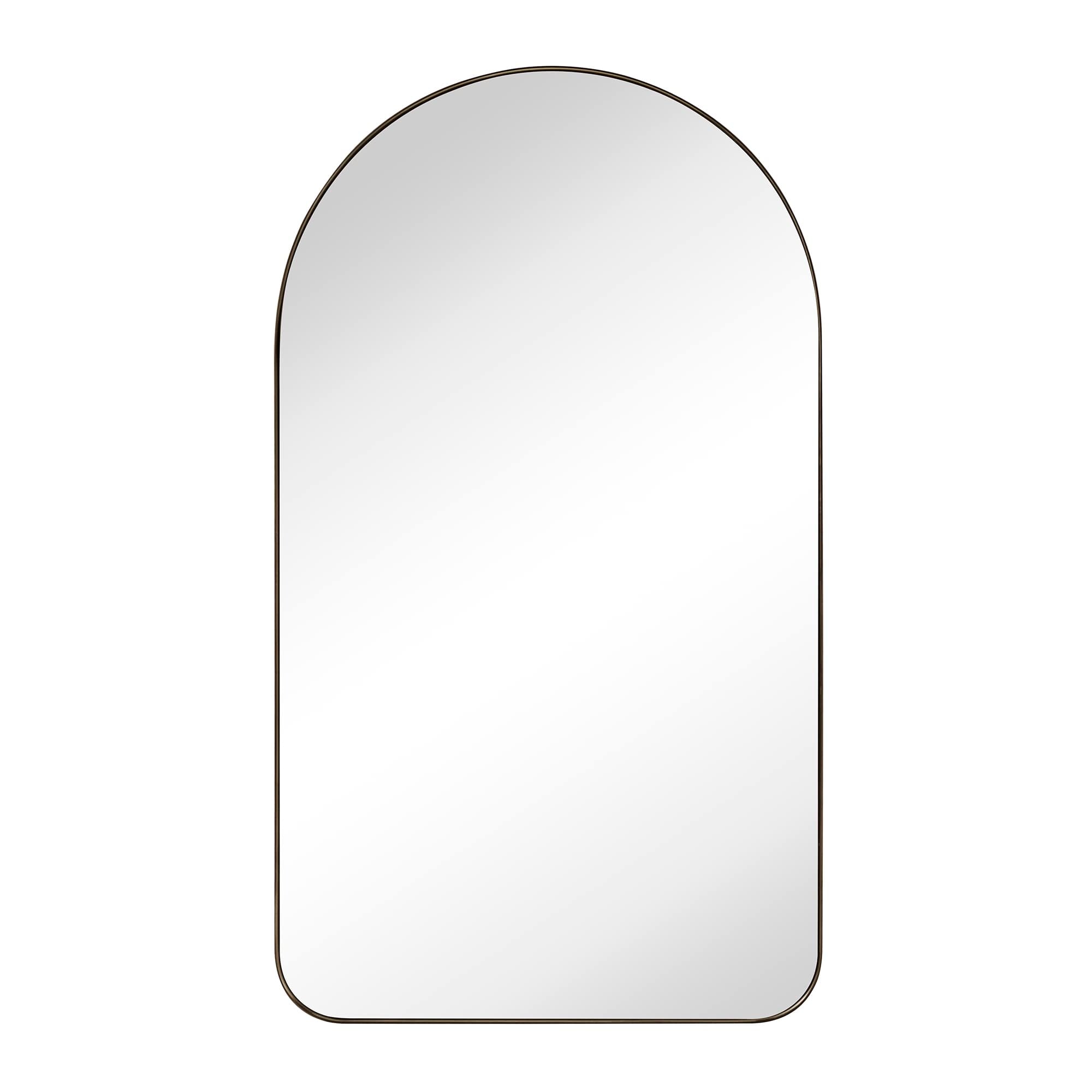 TEHOME Aristes Armoire à pharmacie encastrée avec cadre, miroir et étagères réglables