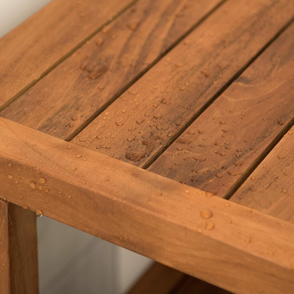 Table/Banc de douche en teck d'Indonésie de Aurora Home