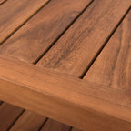 Table/Banc de douche en teck d'Indonésie de Aurora Home