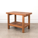 Table/Banc de douche en teck d'Indonésie de Aurora Home