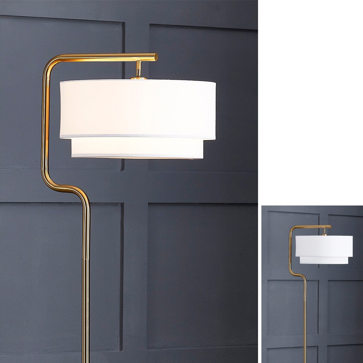 Lampe de sol en métal Aviate 63H