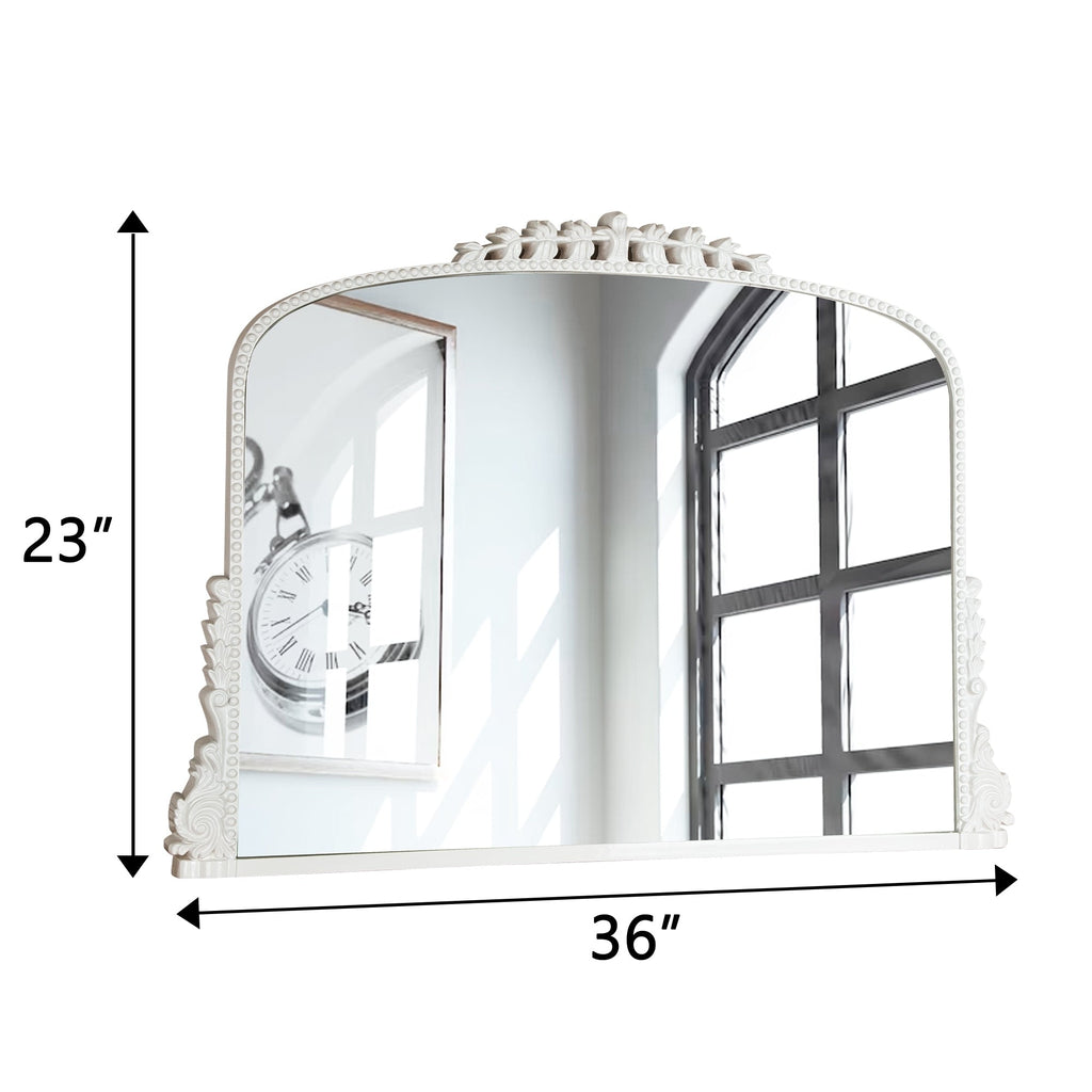 Miroir mural à arche, miroir baroque d'accent - 36×23