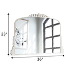 Miroir mural à arche, miroir baroque d'accent - 36×23