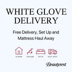 Matelas Beautyrest Black L-Class 13.75, fermeté moyenne