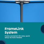 Piscine hors sol Bestway Steel Pro MAX ronde avec pompe et couverture