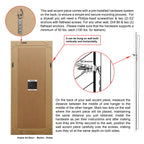 Miroir rectangulaire biseauté transparent haute définition à fixer au mur pour salle de bain, meuble-lavabo, chambre à coucher, 3 tailles