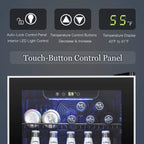 Réfrigérateur à boissons - Mini réfrigérateur à porte vitrée de 120 canettes