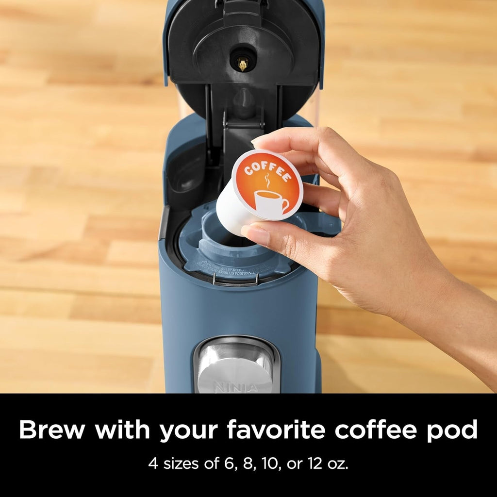Machine à café individuelle Blue, compatible K-Cup, réservoir de 56 oz, tailles de préparation de 6 à 24 oz, compacte