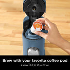 Machine à café individuelle Blue, compatible K-Cup, réservoir de 56 oz, tailles de préparation de 6 à 24 oz, compacte