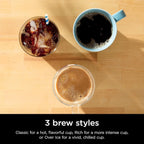 Machine à café individuelle Blue, compatible K-Cup, réservoir de 56 oz, tailles de préparation de 6 à 24 oz, compacte