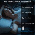 Climatiseur portable 3-en-1 Bossin 8000 BTU (ASHRAE), 5000 BTU (SACC) avec télécommande, refroidisseur d'air portable silencieux pour chambre - 880v