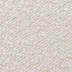 Canapé 2 places KINWELL en tissu bouclé avec coussins