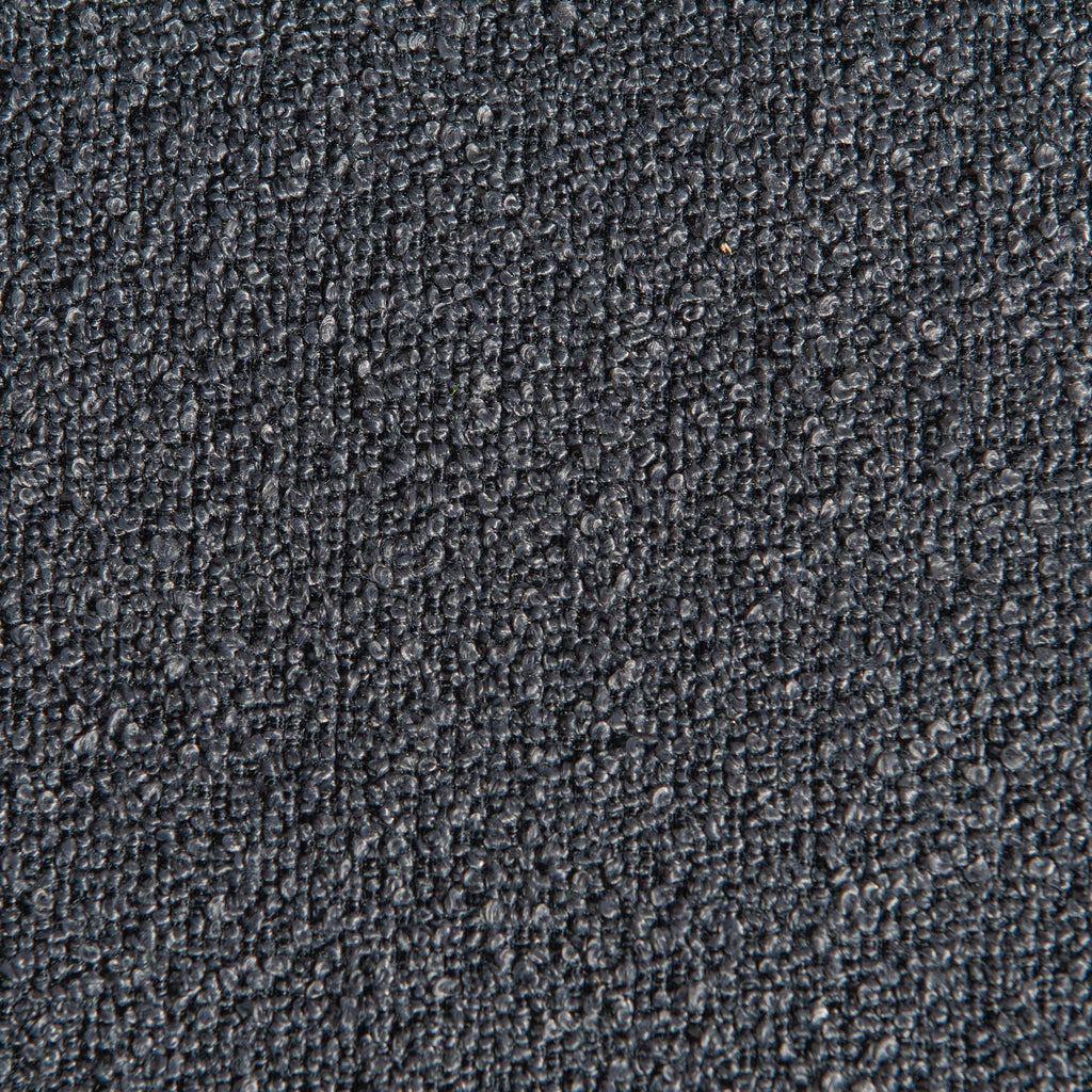 Canapé 2 places KINWELL en tissu bouclé avec coussins