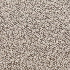 Canapé 2 places KINWELL en tissu bouclé avec coussins