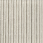 Fauteuil inclinable manuel pivotant en velours côtelé Braidy