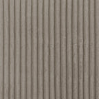 Fauteuil inclinable manuel pivotant en velours côtelé Braidy