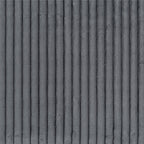 Fauteuil inclinable manuel pivotant en velours côtelé Braidy