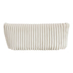 Fauteuil inclinable manuel pivotant en velours côtelé Braidy