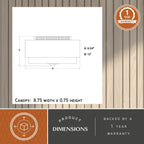 Luminaire de plafond à abat-jour blanc en lin, style moderne du milieu du siècle, modèle Burnaby.