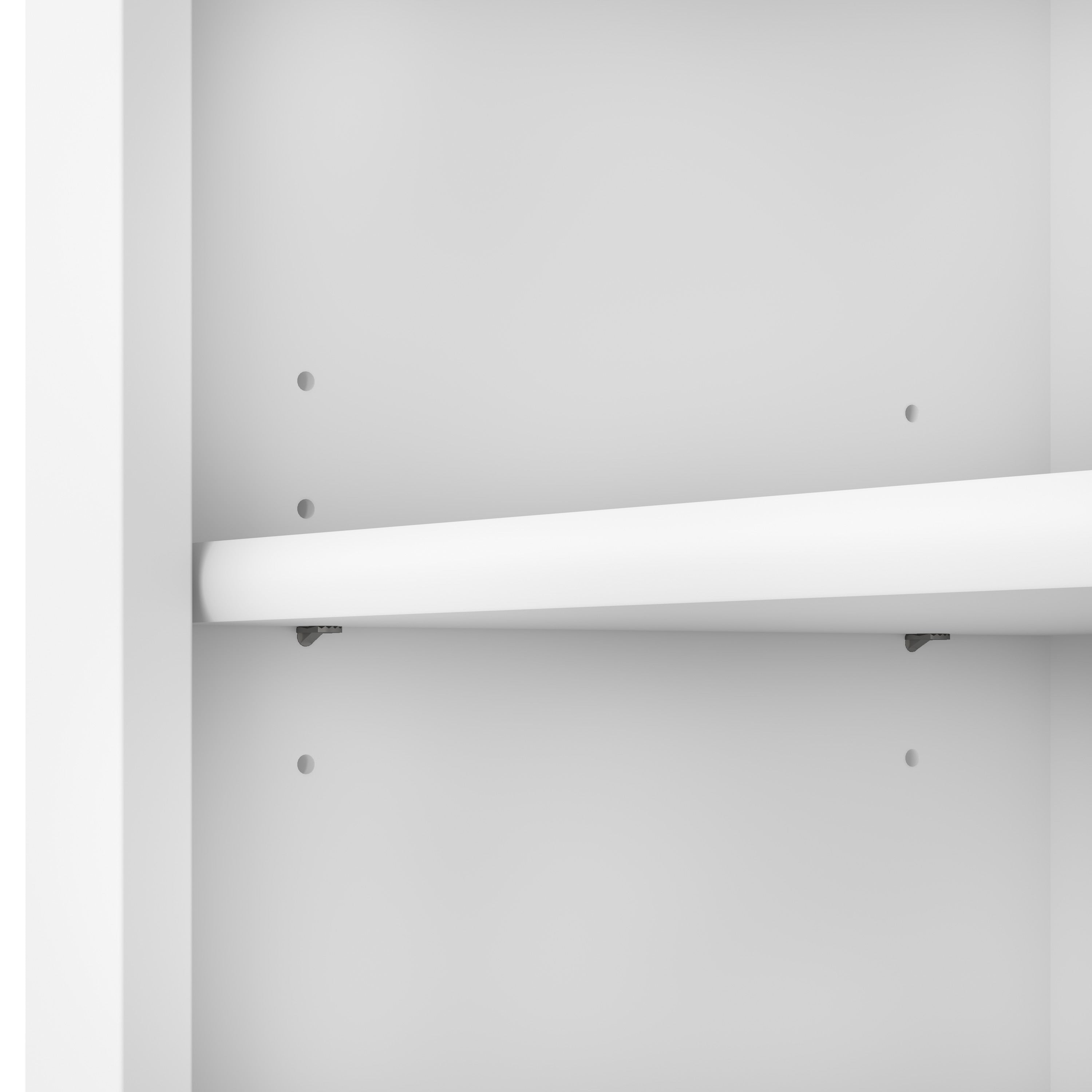 Étagère à livres haute Somerset à 5 niveaux avec étagères réglables de Bush Furniture