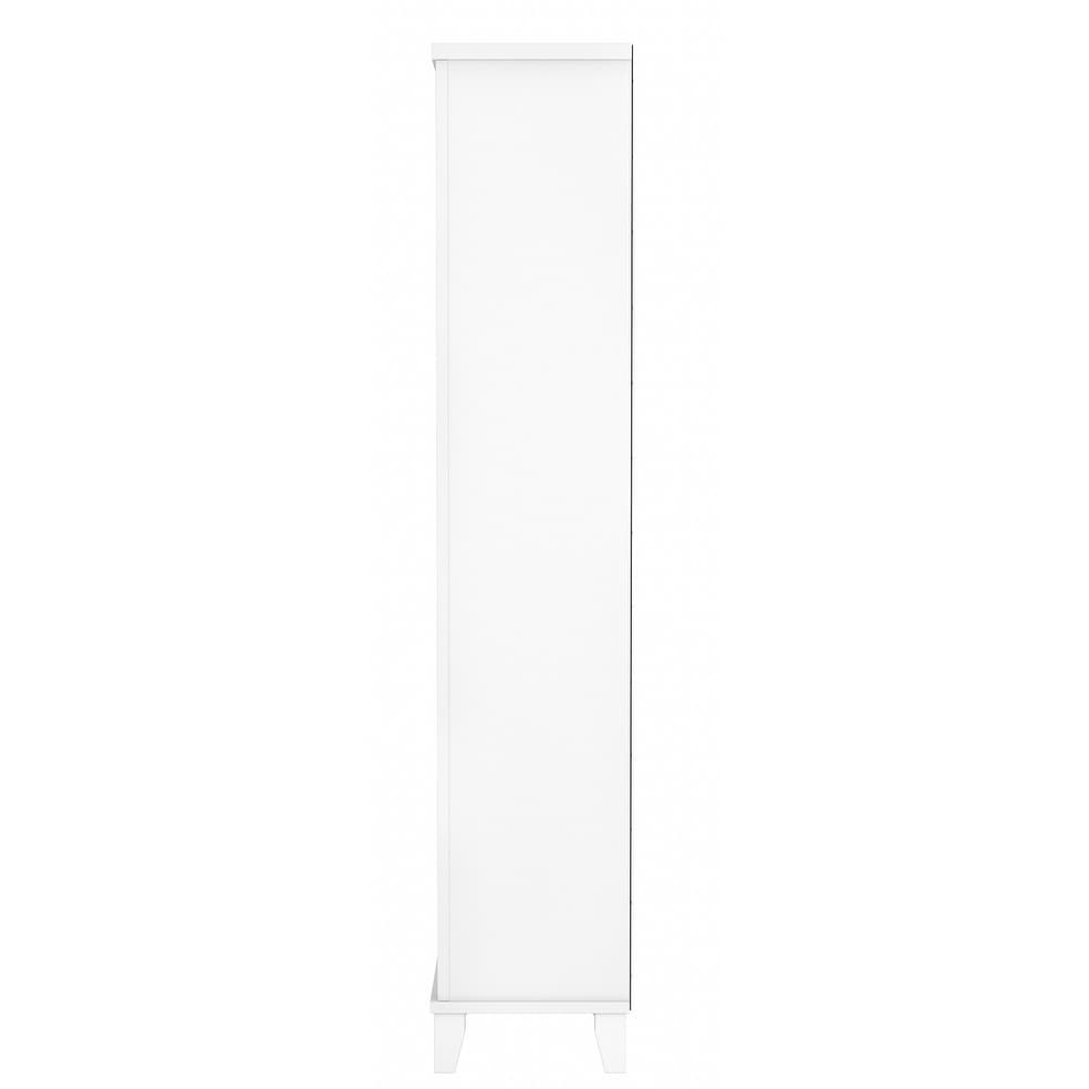 Étagère à livres haute Somerset à 5 niveaux avec étagères réglables de Bush Furniture