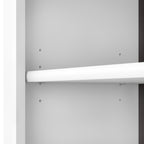 Étagère à livres haute Somerset à 5 niveaux avec étagères réglables de Bush Furniture