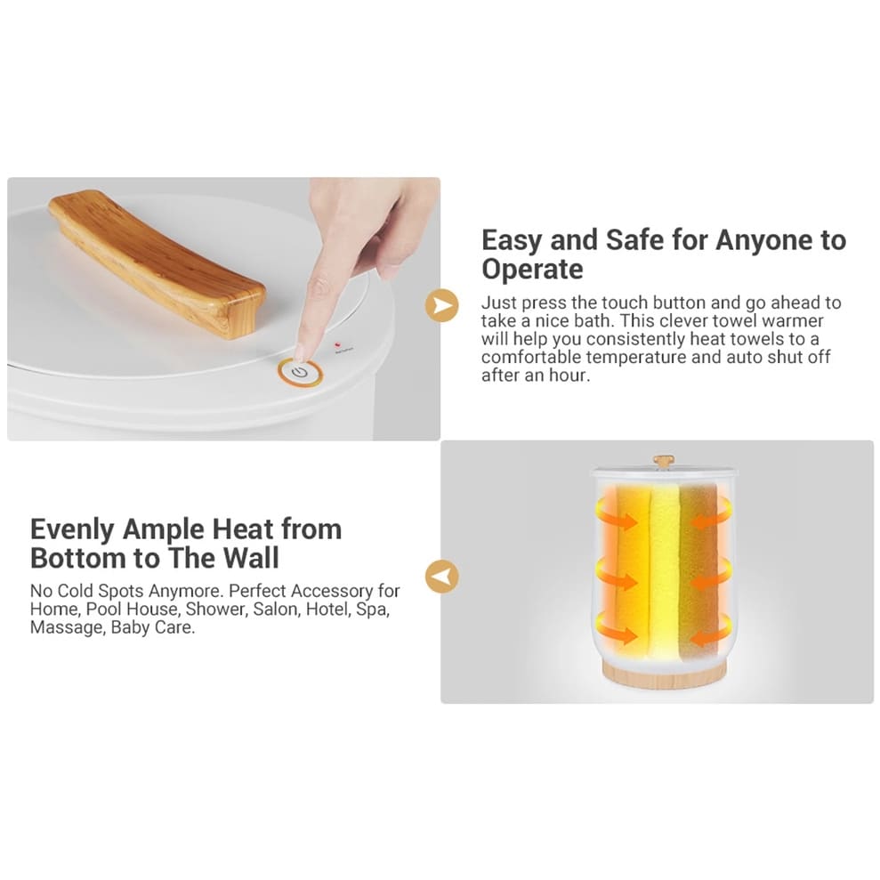 Chauffer-serviettes électrique indépendant