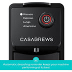 Machine à expresso CASABREWS CM7036E 20 Bar pour capsules Nespresso Original