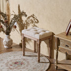 Tabouret de pieds et tabouret de coiffeuse rembourrés CO-Z, style vintage français