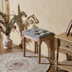 Tabouret de pieds et tabouret de coiffeuse rembourrés CO-Z, style vintage français