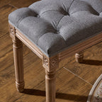 Tabouret de pieds et tabouret de coiffeuse rembourrés CO-Z, style vintage français