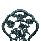 Ensemble bistro 3 pièces Camellia en aluminium moulé vert Verdi avec table et 2 chaises