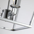 Suspension Lanterne Style Bougie pour Escalier ou Îlot de Cuisine, Lustre à Cage Ouverte - N/A